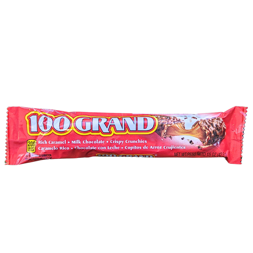 Nestle 100 Grand Bar (4 Pack) – 1.5oz Each – Caramel, Chocolate & Crispy Crunchies – FREE SHIPPING