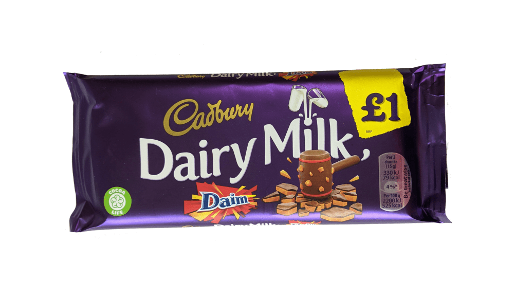 Dairy milk big bar deals