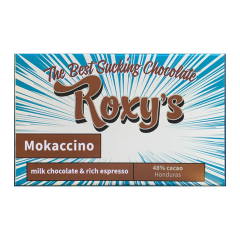 Roxy's Mokaccino 48% Milk Chocolate at The Candy Bar Toronto