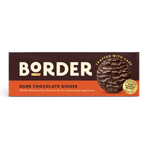 Border Dark Chocolate Ginger Biscuits at The Candy Bar Toronto