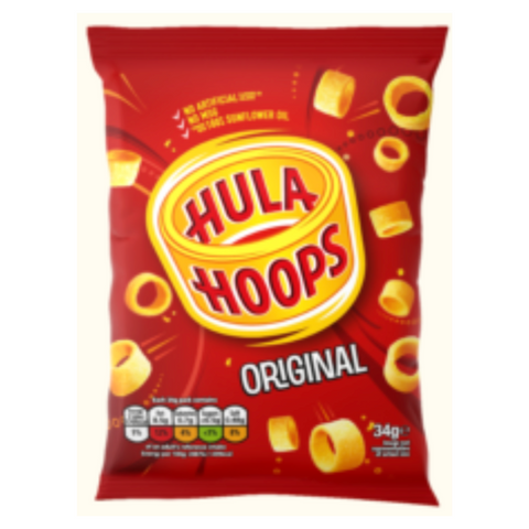 Hula Hoops Crisps at The Candy Bar Toronto