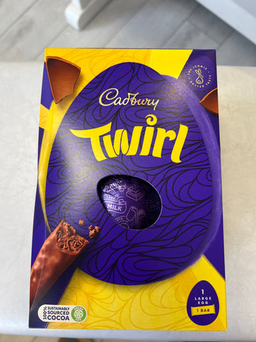 Cadbury Twirl Giant Easter Egg