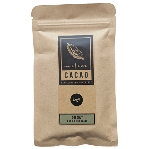 One One Cacao Coconut Dark Chocolate at The Candy Bar Toronto
