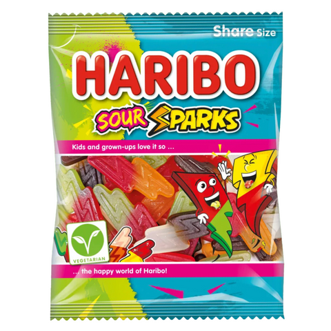 Haribo Sour Sparks at the Candy Bar Toronto