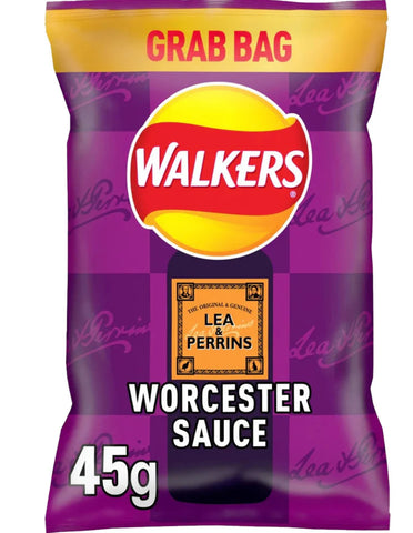Walkers Lea & Perrins Worcester Sauce Crisps