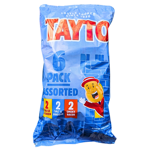 Tayto 6 Pack Assorted Crisps at The Candy Bar Toronto