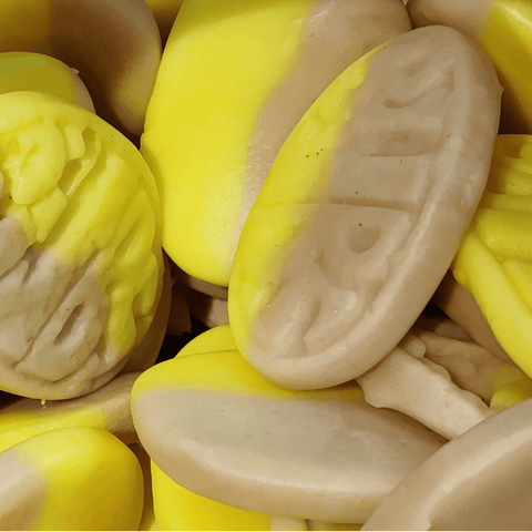 BUBS Banana Toffee OVALS - Pick'n'Mix at The Candy Bar Toronto