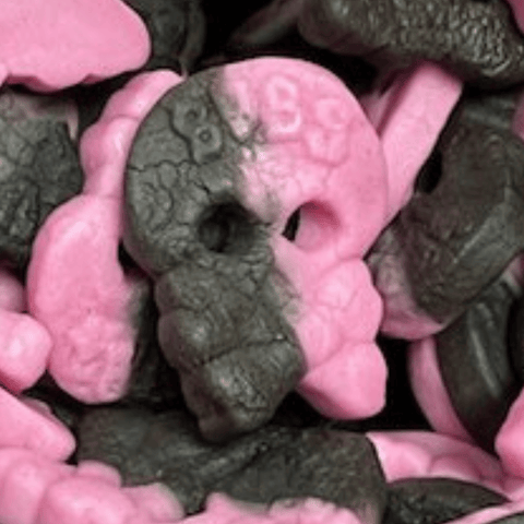 BUBS Raspberry Salty Licorice SKALLE Foam - Pick'n'Mix at The Candy Bar Toronto