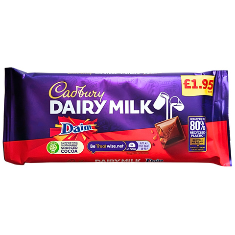 Cadbury Dairy Milk with Daim Big Bar The Candy Bar Toronto