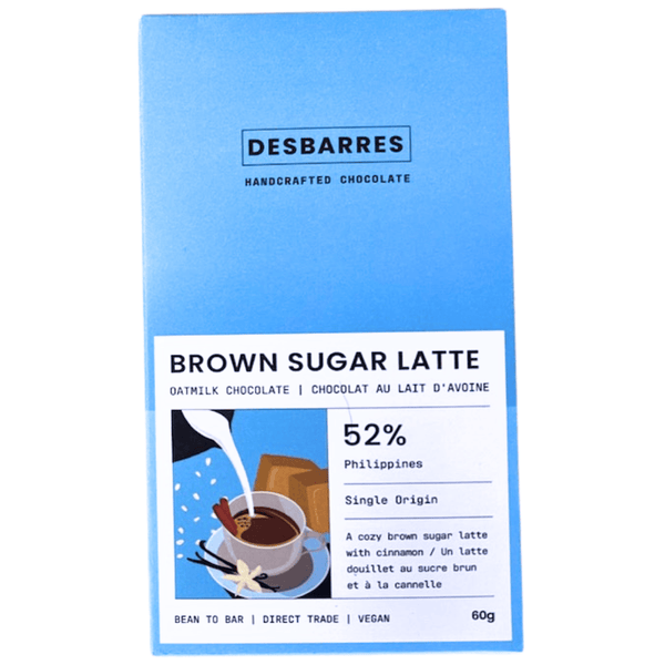 DesBarres Chocolate - Brown Sugar Latte 52% Bar