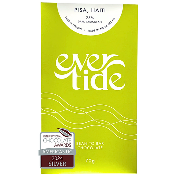 Ever Tide Chocolate - Pisa, Haiti 75% Dark Chocolate Bar at The Candy Bar Toronto