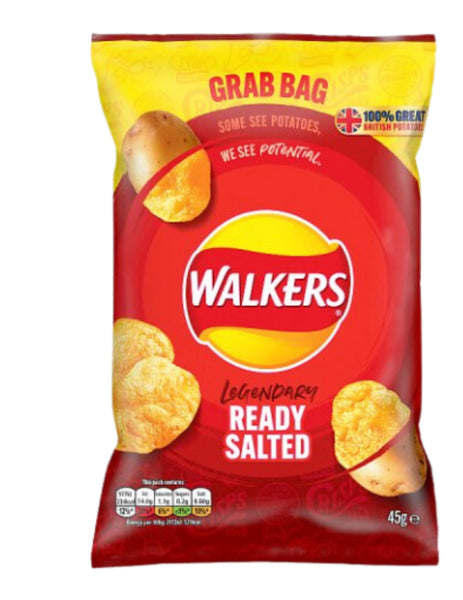 Walkers Ready Salted Crisps