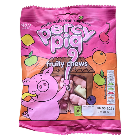 M&S Percy Pig Fruity Chews at the Candy Bar Toronto