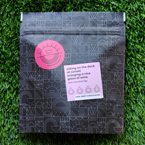 DWN Craft Chocolatier - Dark Chocolate Figs Pouch at The Candy Bar Toronto