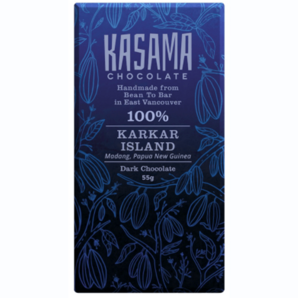 Kasama Chocolate 100% Karkar Island at The Candy Bar Toronto