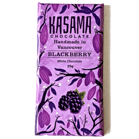 Kasama Chocolate Blackberry White Chocolate at The Candy Bar