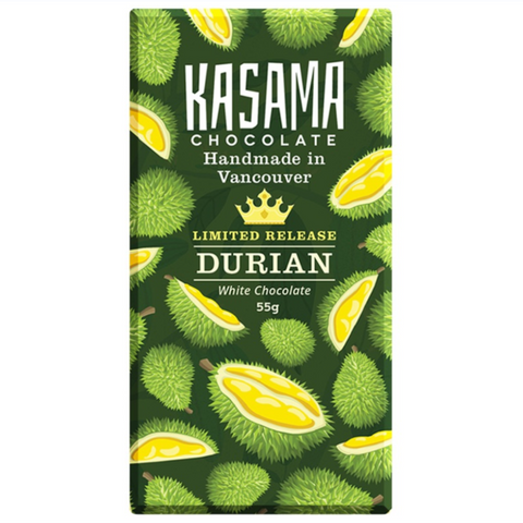 Kasama Chocolate Durian White Chocolate  at The Candy Bar Toronto