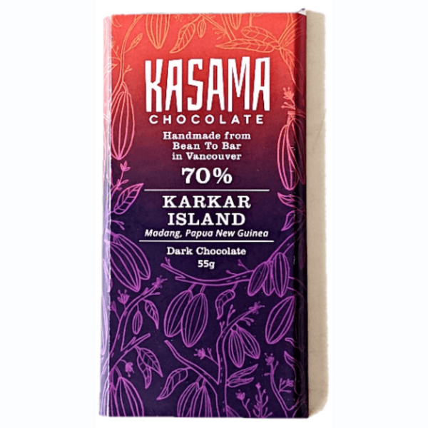 Kasama Chocolate Karkar Island 70 at The Candy Bar
