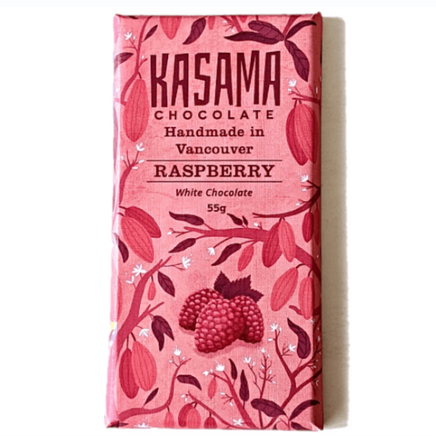 Kasama Chocolate Raspberry White Chocolate at The Candy Bar