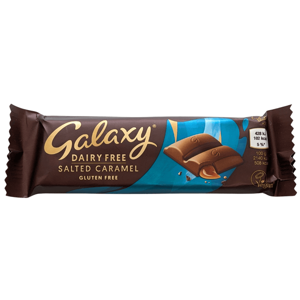 Galaxy Dairy Free Salted Caramel Bar at The Candy Bar Toronto
