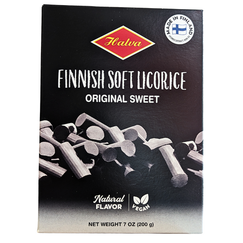 Halva Finnish Soft Licorice - Original Sweet at the Candy Bar Toronto