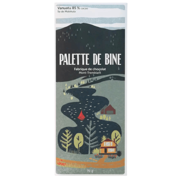 Palette de Bine Vanuatu Malekula Island 85% at The Candy Bar Toronto