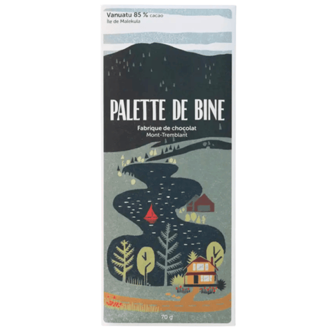 Palette de Bine Vanuatu Malekula Island 85% at The Candy Bar Toronto