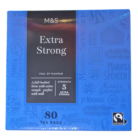 M&S Extra Strong Teabags at The Candy Bar Toronto