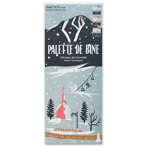 Palette de Bine Haiti Pisa 70% at The Candy Bar Toronto