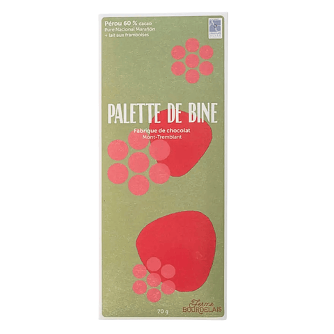 Palette de Bine Quebec Rasberry Milk at The Candy Bar Toronto