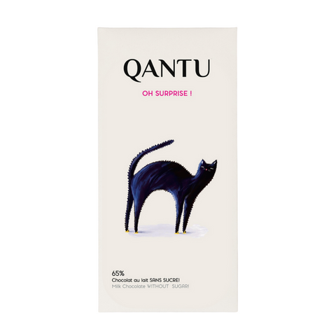 Qantu Chocolate Oh Surprise! 65% Milk Chocolate without Sugar at The Candy Bar Toronto