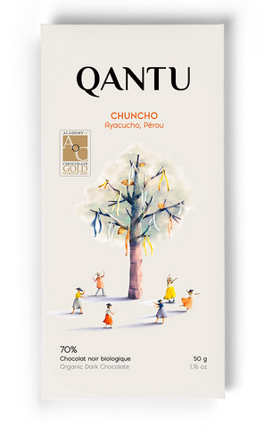 Qantu - Chuncho 70% Dark Chocolate Bar at The Candy Bar Toronto