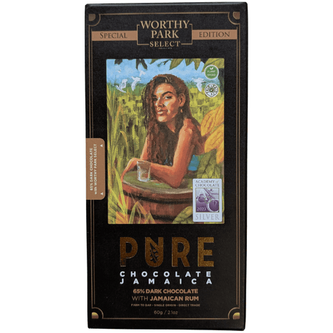 Pure Chocolate Jamaica - 65% Dark Chocolate with Jamaican Rum at The Candy Bar Toronto