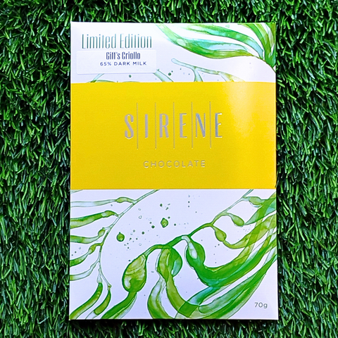 Sirene Chocolate Limited Edition - Giff's Criollo 65% Dark Milk at The Candy Bar Toronto