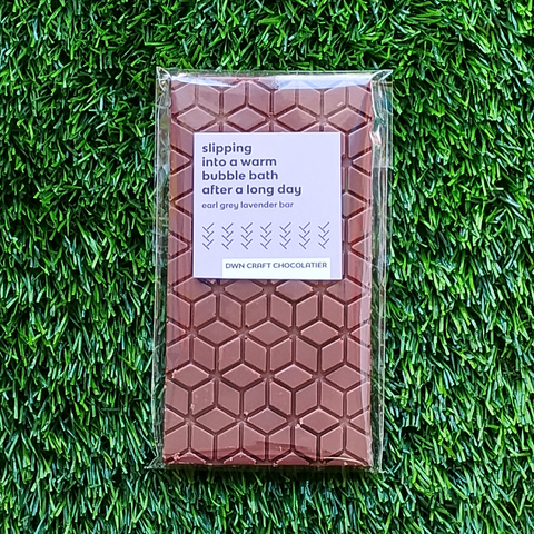 DWN Craft Chocolatier - Earl Grey Lavender Bar at The Candy Bar Toronto