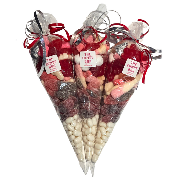 Valentine's Day Candy Cones at The Candy Bar Toronto