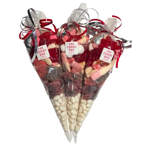 Valentine's Day Candy Cones at The Candy Bar Toronto
