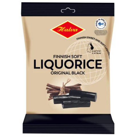 Halva Finnish Soft Original Black Licorice at The Candy Bar Toronto
