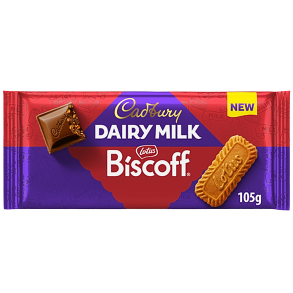 Cadbury Dairy Milk Biscoff Bar at The Candy Bar Toronto