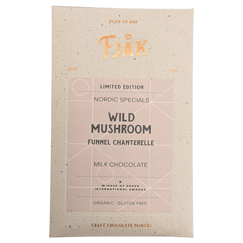 Fjåk Chocolate Wild Mushroom Milk Chocolate Bar at The Candy Bar Toronto