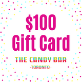 $100 Digital Gift card for The Candy Bar