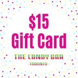 $15 Digital Gift card for The Candy Bar