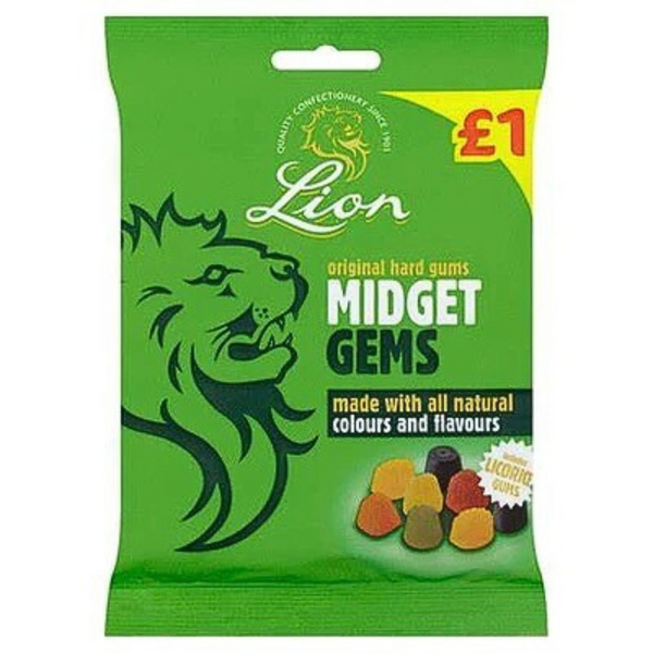 Lion Midget Gems Pouch at The Candy Bar Toronto