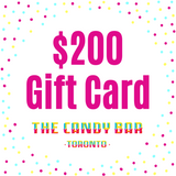 $200 Digital Gift card for The Candy Bar