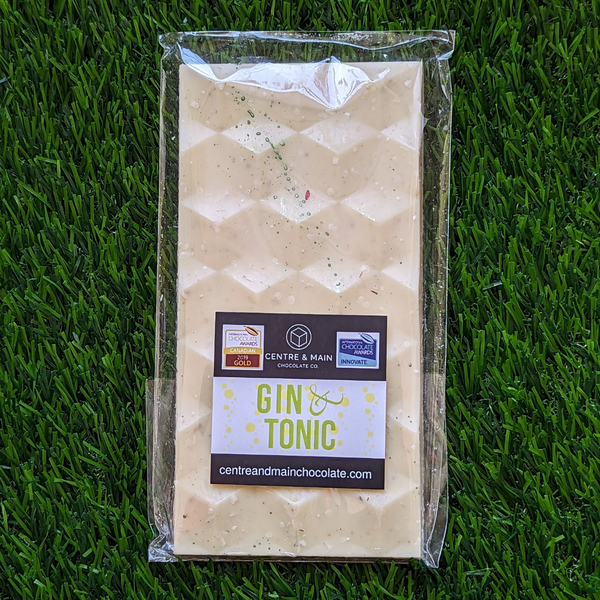 Centre & Main Gin & Tonic White Chocolate Bar at The Candy Bar Toronto