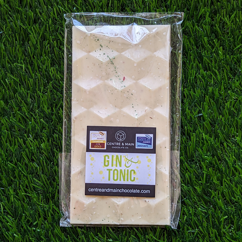 Centre & Main Gin & Tonic White Chocolate Bar at The Candy Bar Toronto