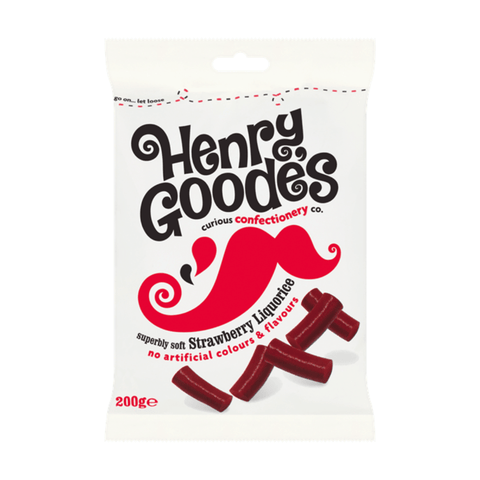 Henry Goode's Superbly Soft Strawberry Liquorice at The Candy Bar Toronto