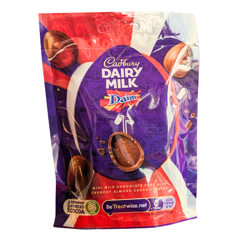 Cadbury Daim Dairy Milk Eggs Pouch at The Candy Bar Toronto