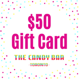 $50 Digital Gift card for The Candy Bar