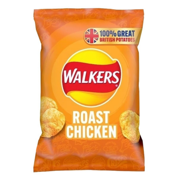 Walkers Roast Chicken Crisps at The Candy Bar Toronto